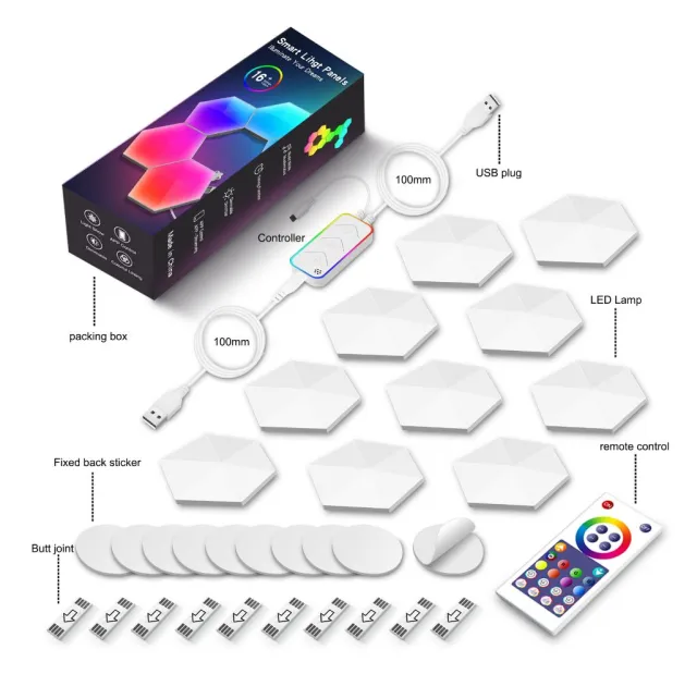 BE-G10 Panel de Luces LED