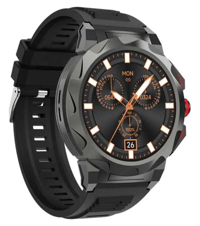 BE-50N Smart Watch Negro Pulso Metalico Negro