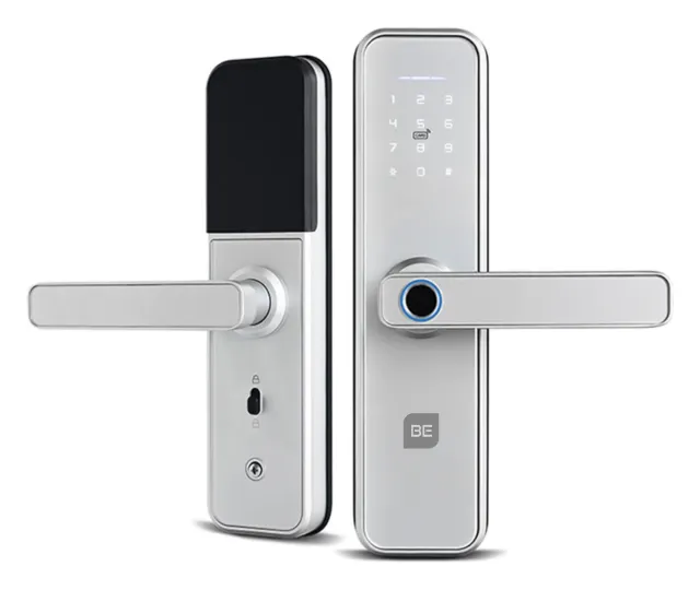 BE-B5P Cerradura Inteligente WIFI Plateada