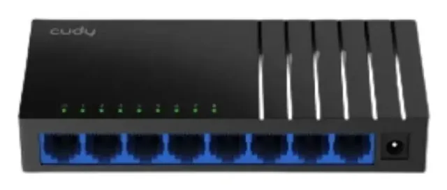Switch de Escritorio 8 Puertos Gigabit NO Administrable 170M Bajo Consumo