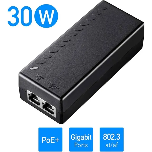 POE200 30W Gigabit POE+/POE Injector