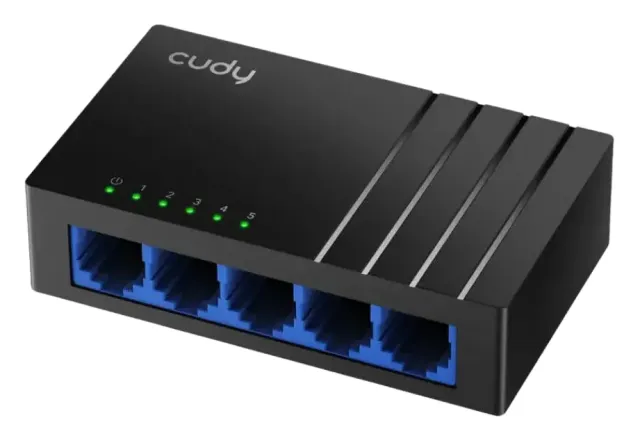 Switch de Escritorio 5 Puertos Gigabit NO Administrable Bajo Consumo - GS105D