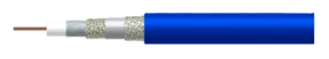 Cable Coaxial Mini-series 75 Ohm Azul Amphenol Tfc T75MC95T-V