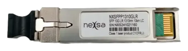 Transceptor SFP+ 10GBASE-LR 10G 1310NM 10KM LC Duplex Monomodo DOM NXSFPP1310GLR